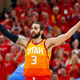 Image for article titled Grim And Gritty Ricky Rubio Has The Thunder On The Ropes